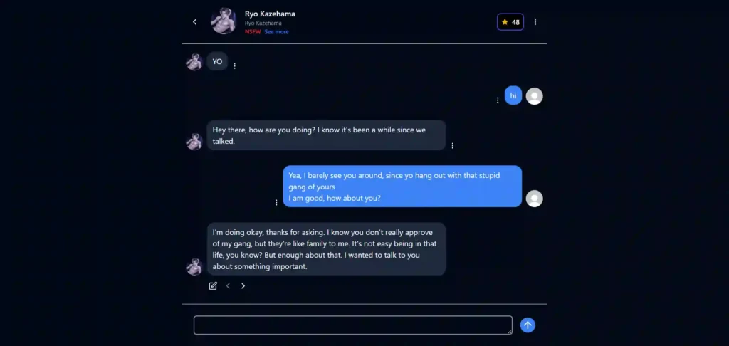 Charstar-coversations