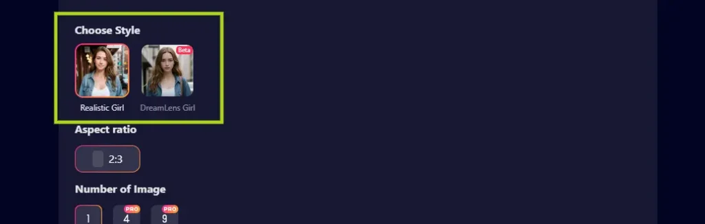 Choose Image Style to Generate With Soulgen AI