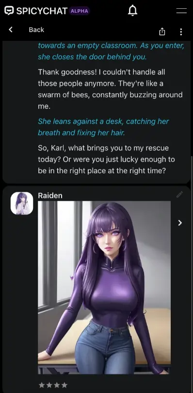 Conversation Images in SpicyChat AI