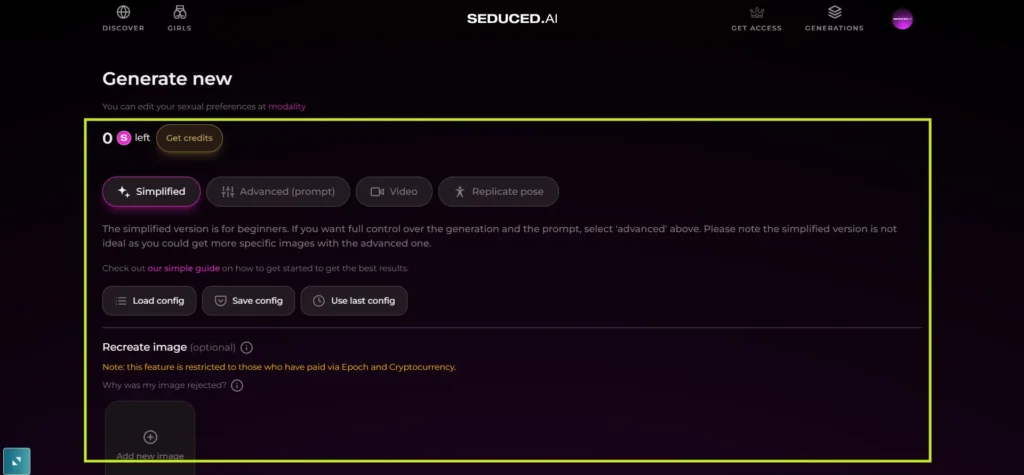 Generate NSFW Videos and Images with Seduced AI