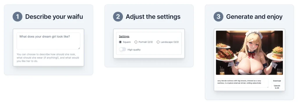 Generating Waifu with OnlyWaifus