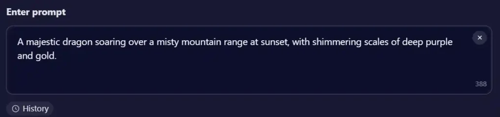 Text Prompt to Generate Image in Soulgen AI
