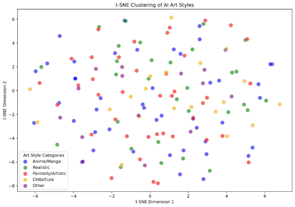 Ai Art Style Categories provided by Yodayo