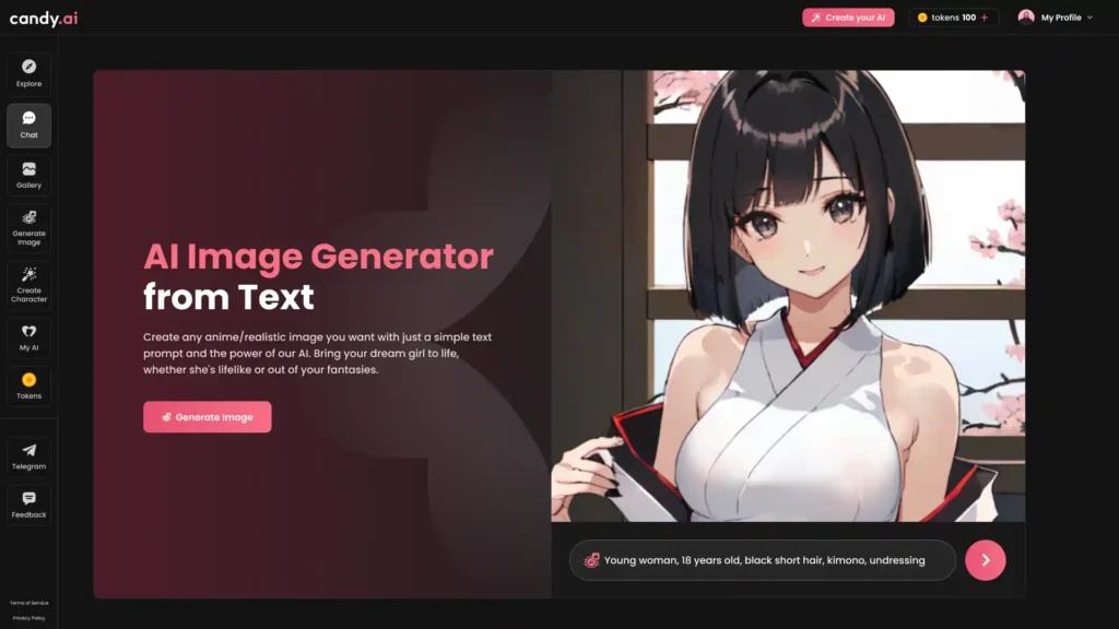 Candy AI AI Anime Generator