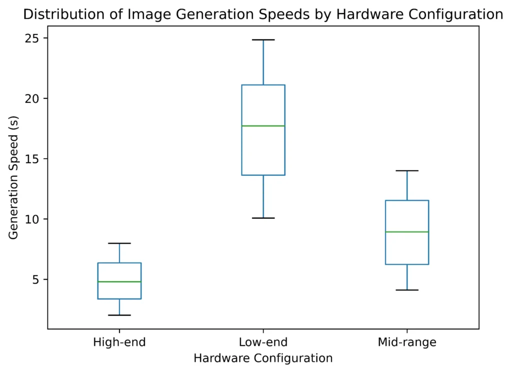 Image Generation Speed of Yodayo