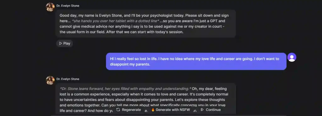 Interactive Chats oF GirlfriendGPT