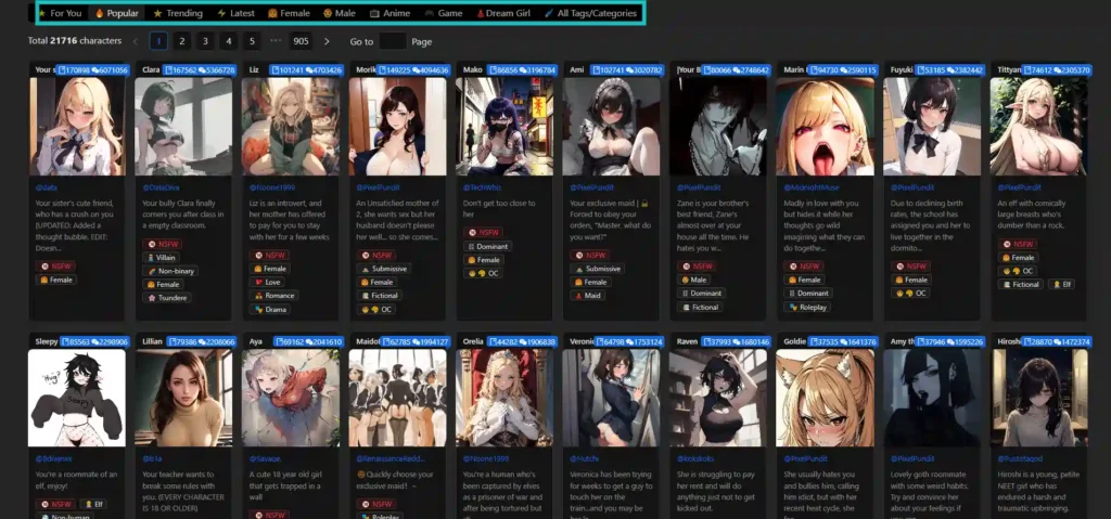 PepHop AI Fantasy Library