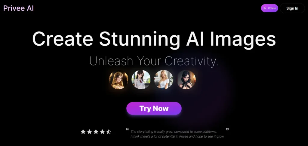 Privee AI Image Generation
