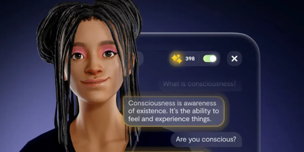 Replika AI based chatbot