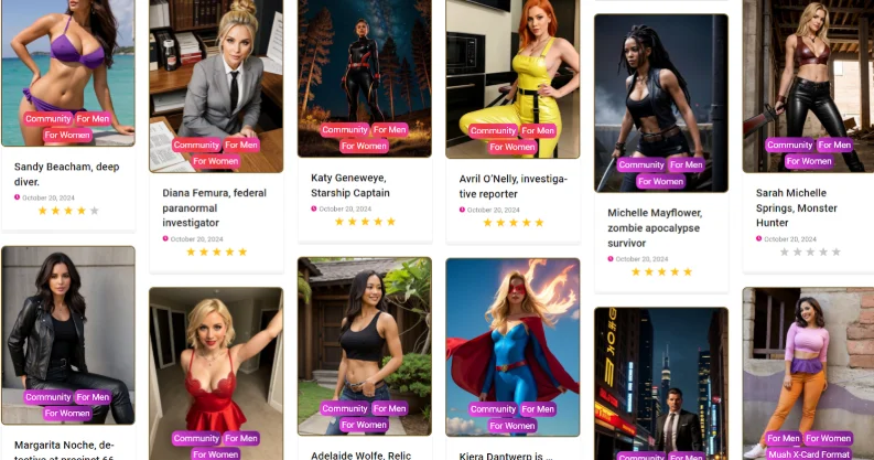 Muah AI - AI Character Cards for Female Users