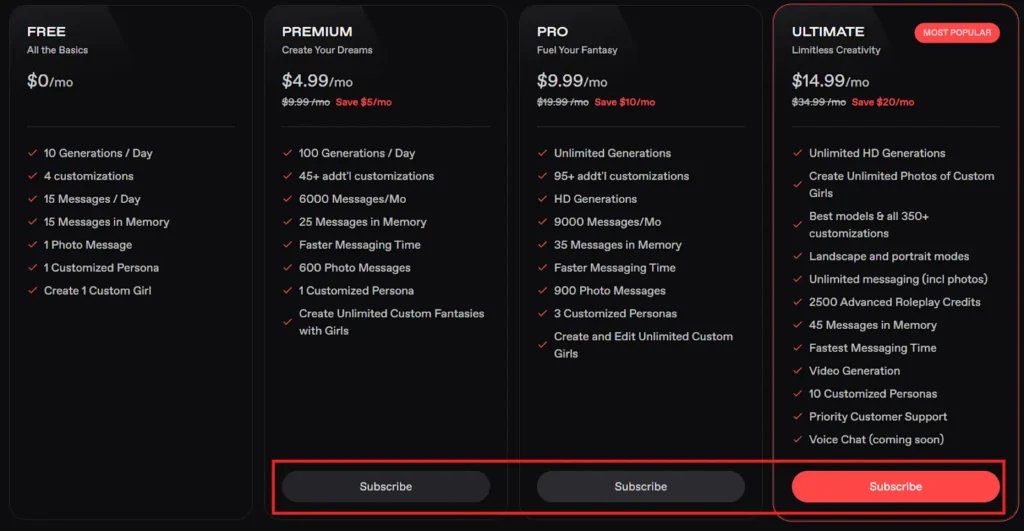 Nectar AI Pricing Plans