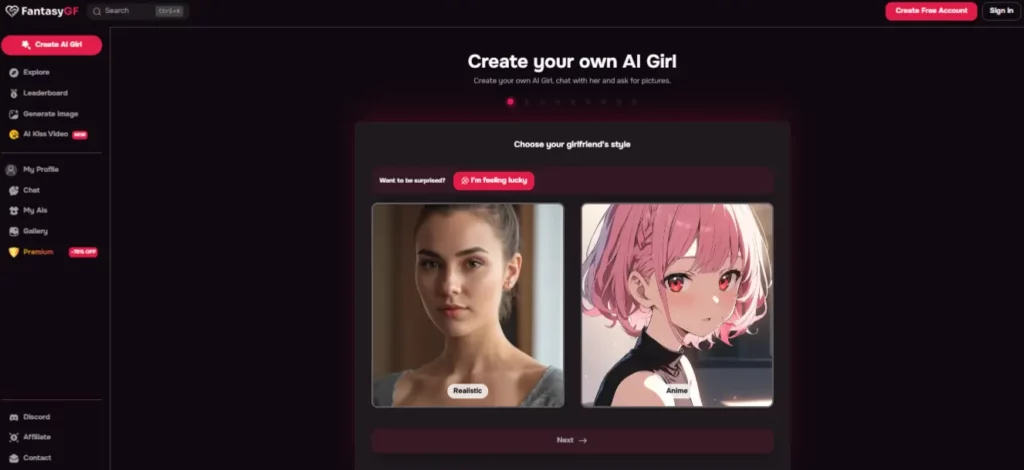 FantasyGF - Loli Generator
