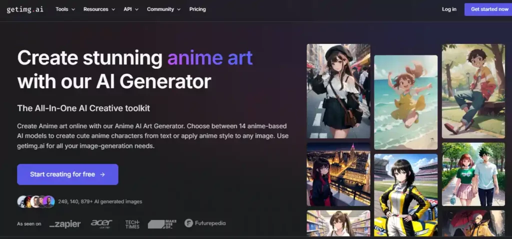 GetImg AI - Anime Generator