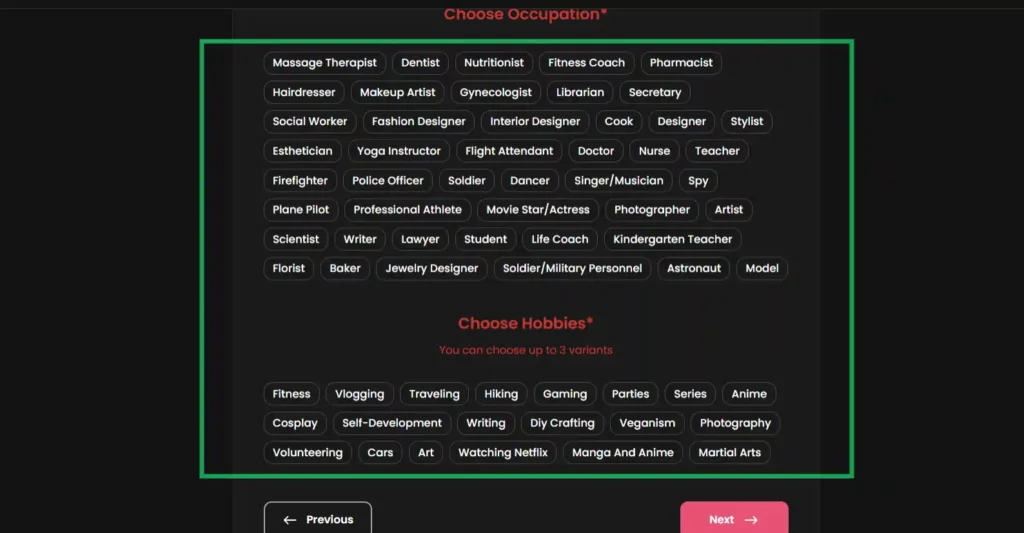 Candy AI - Customization and Character Creation