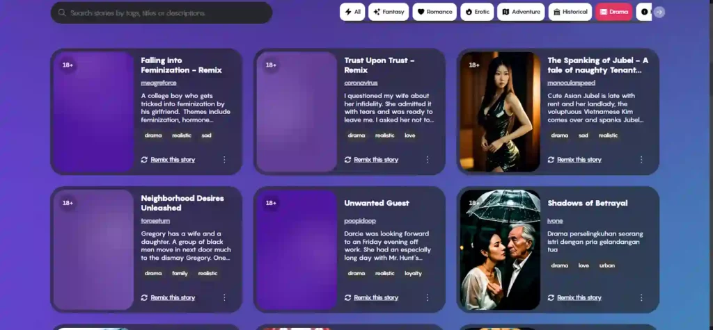 DreamPress AI - Drama Category