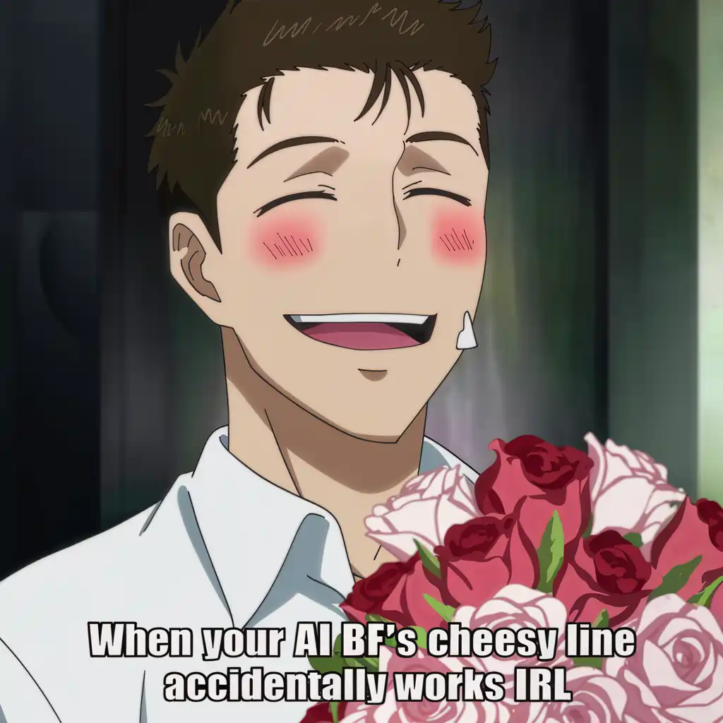 GirlfriendGPT - Meme Prompt Result