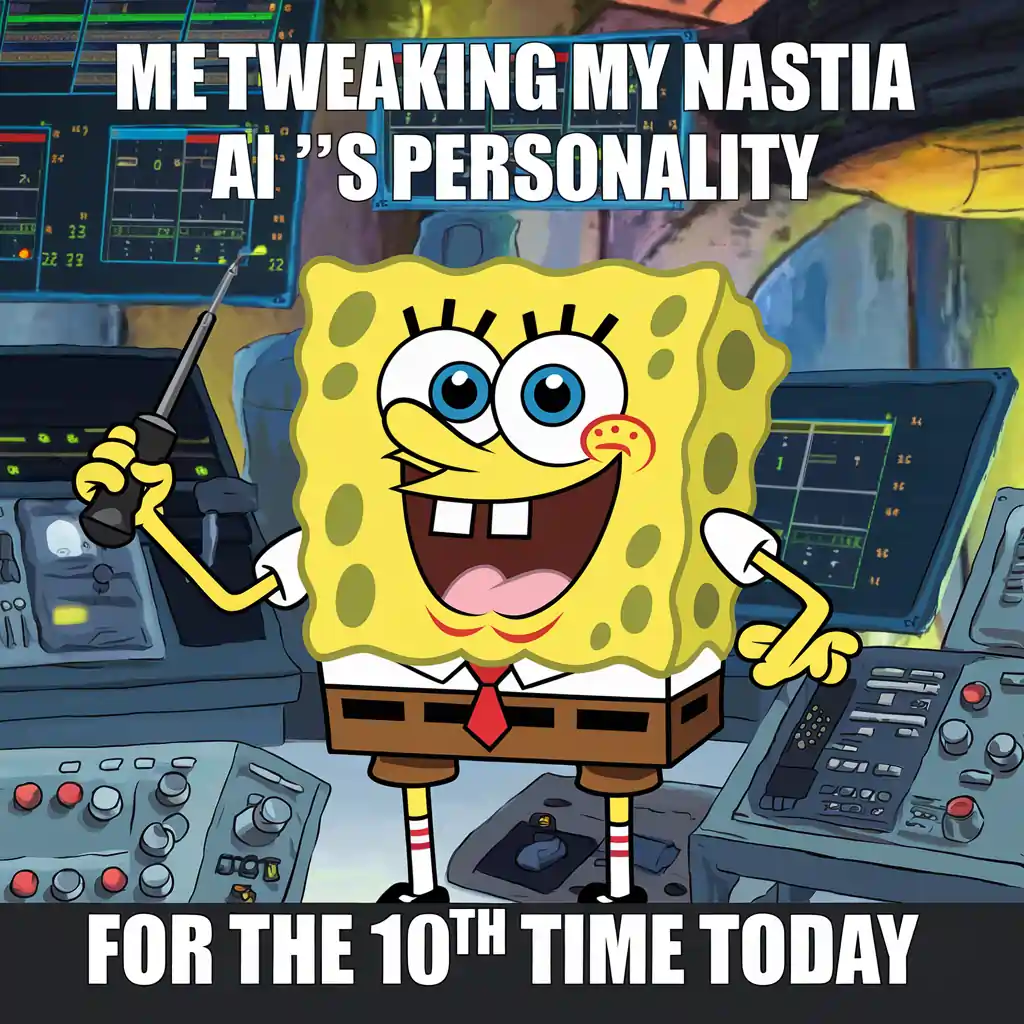 Nastia AI - Meme Prompt Result
