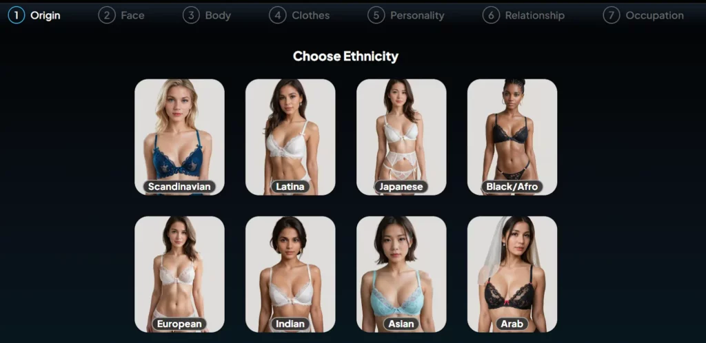 DarLink AI - Origin and Ethnicity