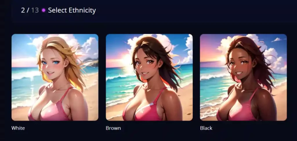 HeraHaven AI - Ethnicity