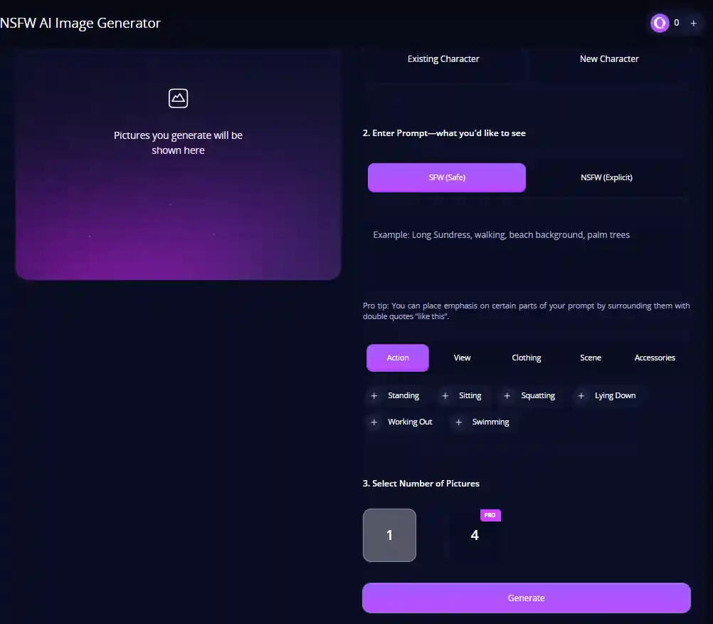 HeraHaven AI - NSFW AI Image Generator