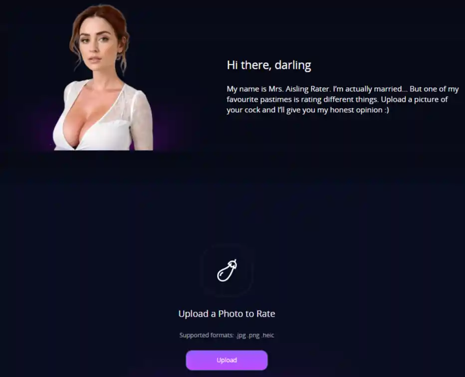 HeraHaven AI - Rate My Cock Feature