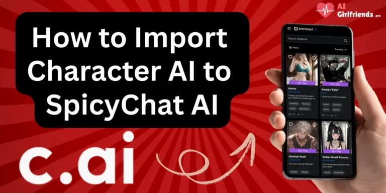 Cómo importar la IA de un personaje a SpicyChat AI