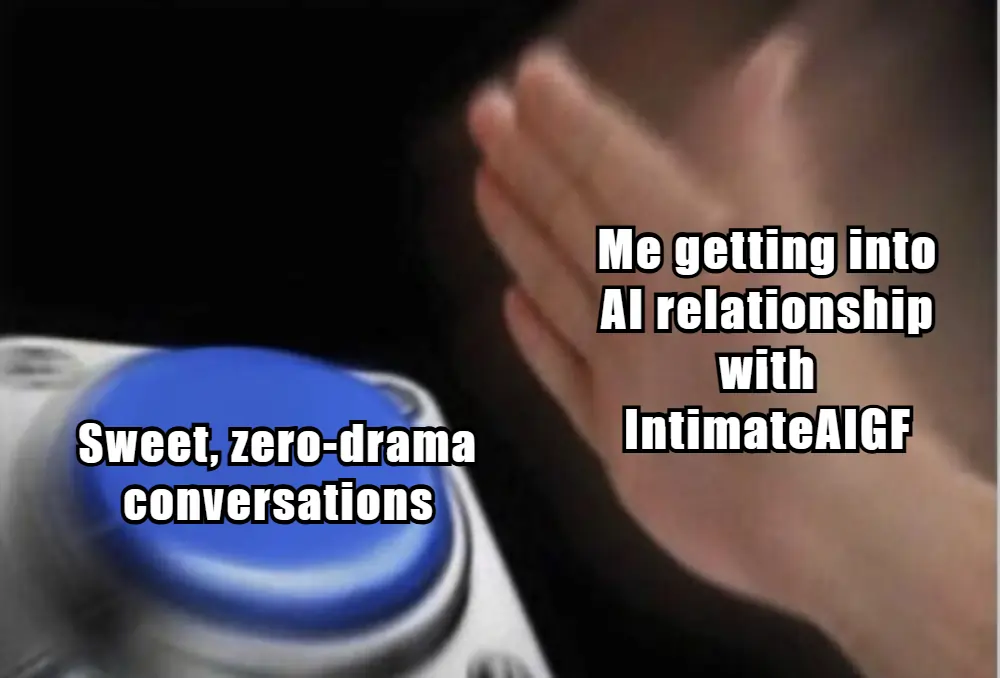 Intimate AI Girlfriend Meme