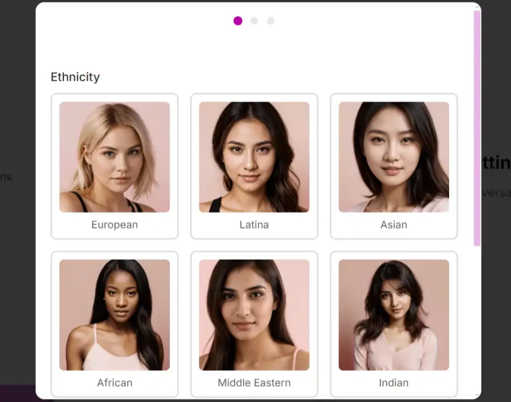 Lollipop AI - Customization of Character