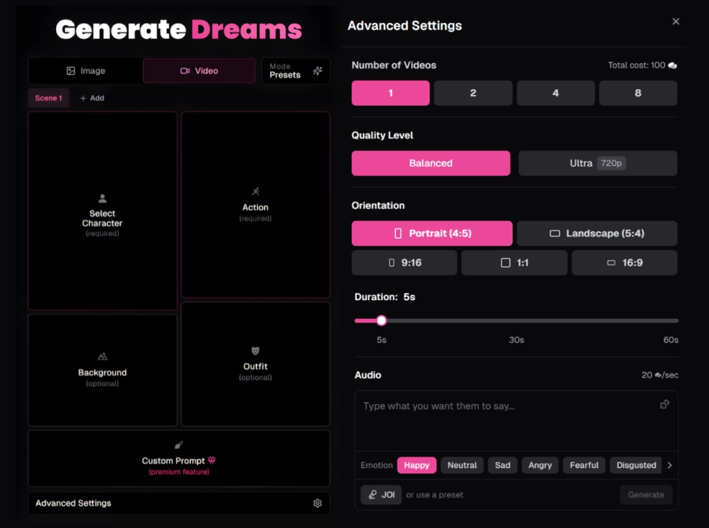 OurDream AI- Video Generator