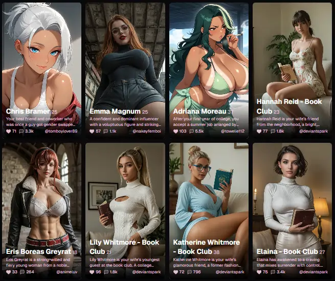 Ourdream AI - Premade AI Characters